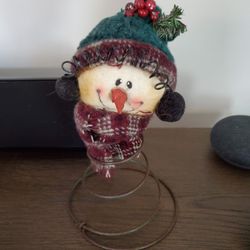 Snowman Mattress Spring Decor