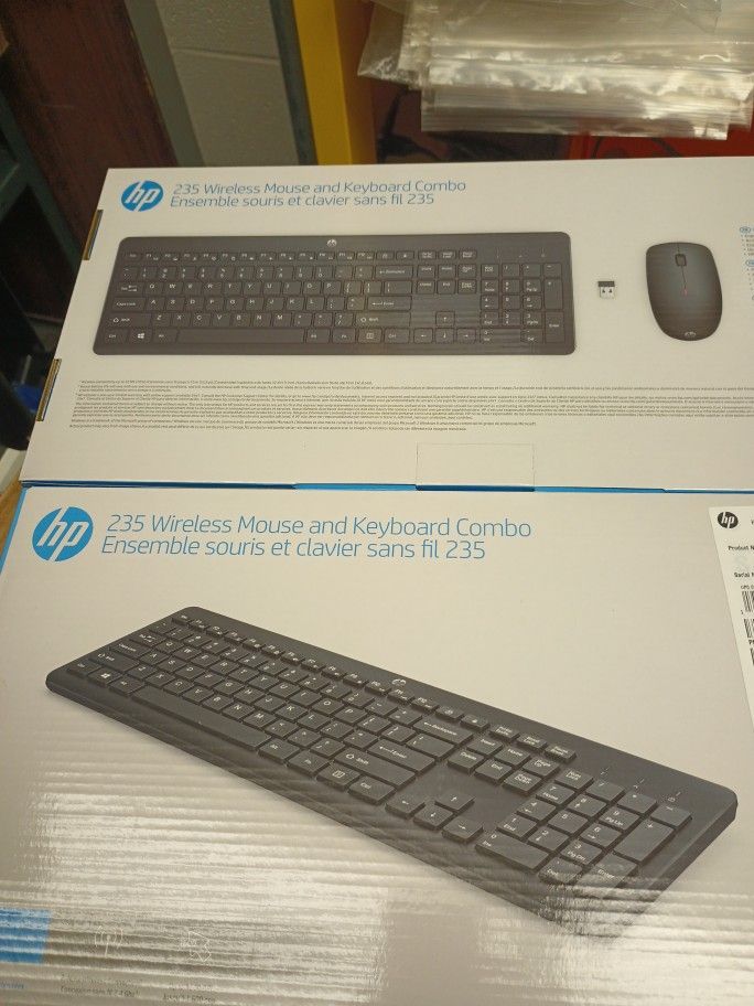 HP 235 Wireless Mouse And Keyboard Combo 