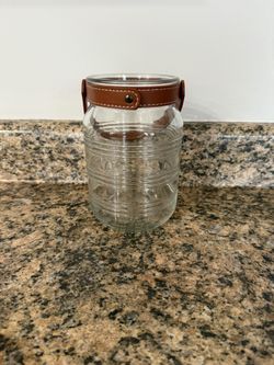 Decorative Glass Jar