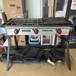 Camp Chef Tundra 3 Burner Stove with Griddle