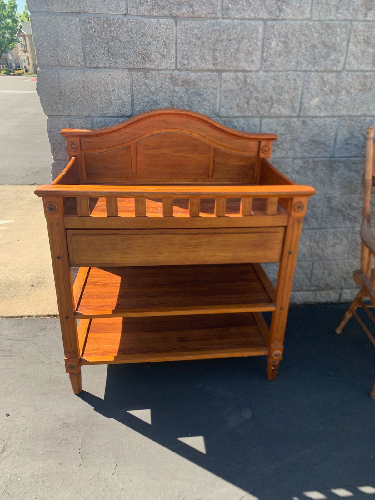 Wood Changing Table