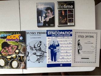 Drumming DVDs and books