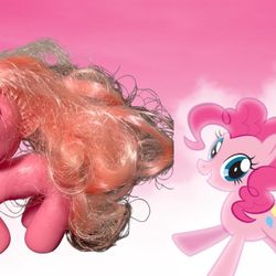 Hasbro 2008 My Little Pony G3.5 Pinkie Pie Core 7 Pony, 4”