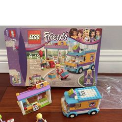 Lego Friends 41310 HEARTLAKE GIFT DELIVERY 100% Complete w/ Manual Box Retired