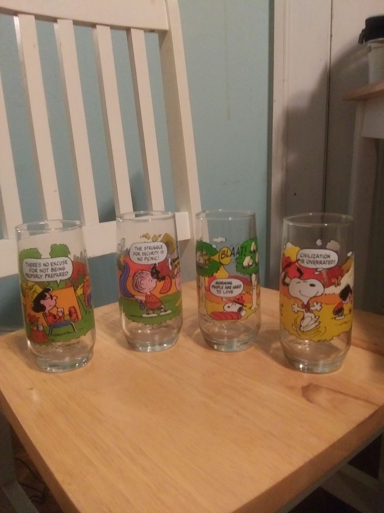 Snoopy glass Collection