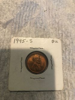 1945 s wheat penny