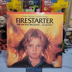 FIRESTARTER ( Laserdisc ) David Keith Drew Barrymore Heather Locklear