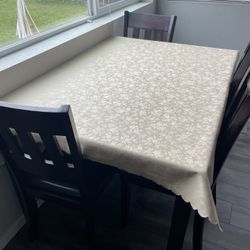 Dining Table With 4 Chairs