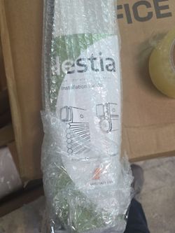 Hestia blinds, no drill cellular and roller shades-v60"wx72"h - vanilla color