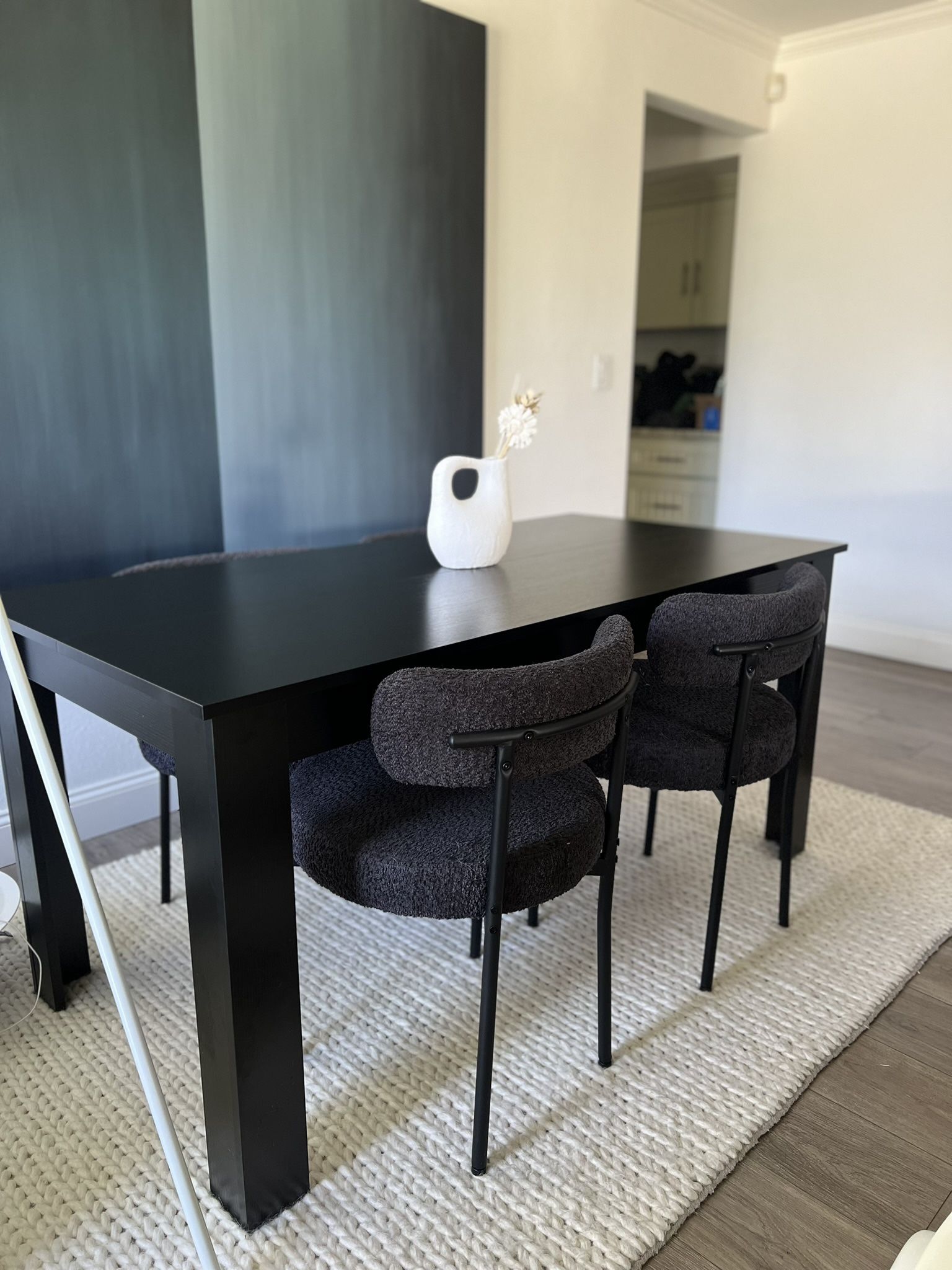 Black Dining Table