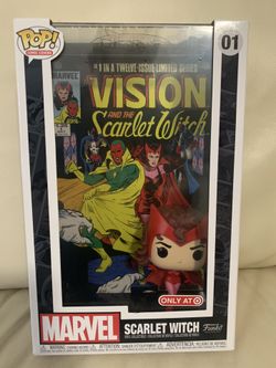 Scarlet Witch Comic Cover Pop