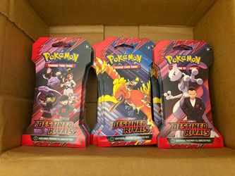 Pokémon - Destined Rivals - Sleeved Booster Packs - Factory Sealed