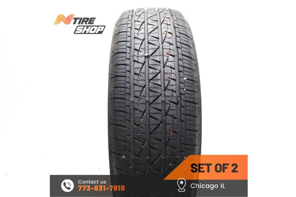 Set of 2 Take Off 225/65R17 102H Firestone Destination LE2