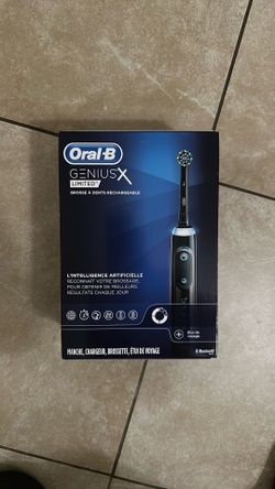 Oral-b geniusX electric tooth brush