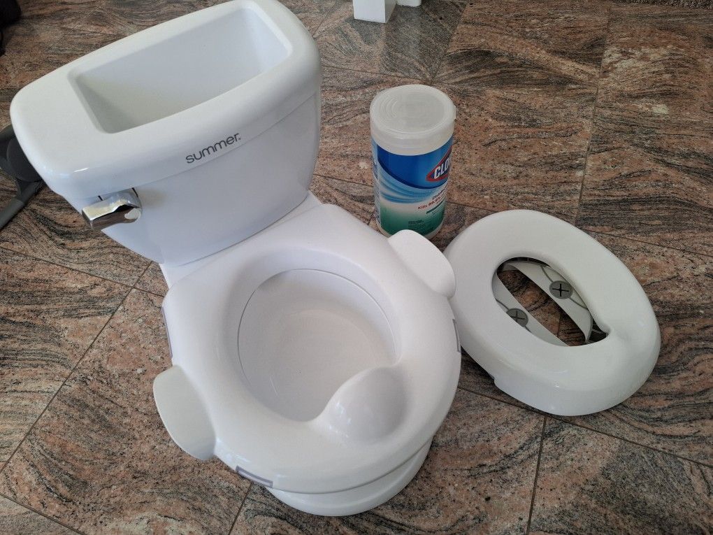 Toddler Potty With Play Flushing Sound
