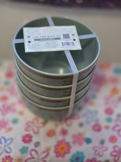4-Piece Prep Bowl Set, 5x9x3 Inch