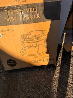 Baby walker new