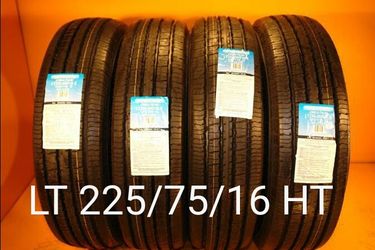 225/75/16 For Sale 4 New Tires LT 10ply We Service Motorcycle Tires
