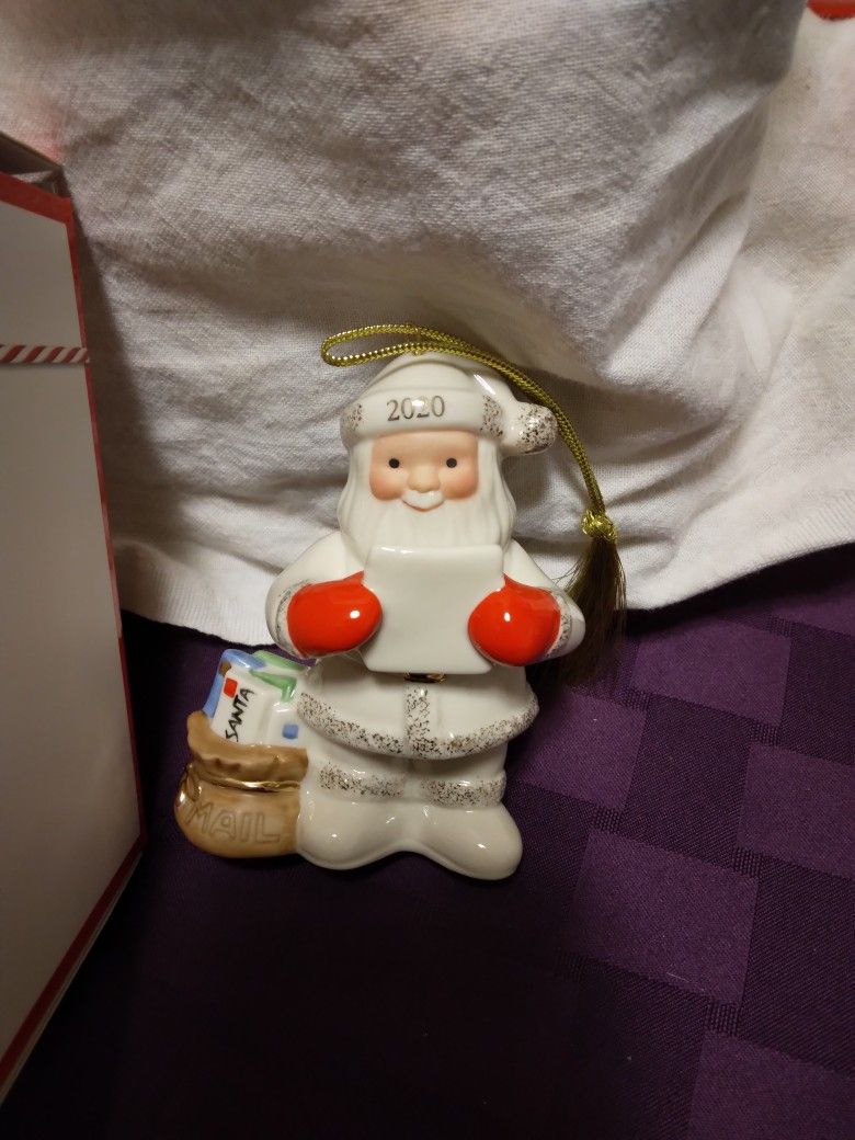 Various Lenox Christmas Ornaments