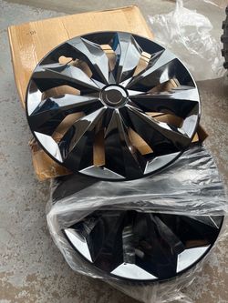 Wheelcovers, New 16” w/rings (4-ea).