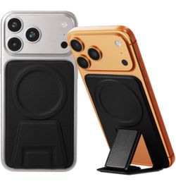 Ultra Thin Magnetic Phone Stand for iPhone Pro Max, Compatible Designed for iPhone Pro Max · Foldable Phone Stand · Strong Magnetic Hold · Wireless Ch