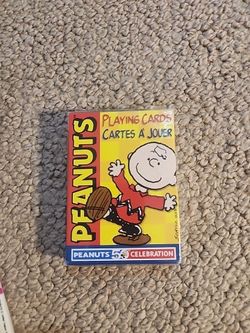 Brand New Peanuts Gang 50th Anniversary Playing Deck of Cards
