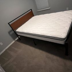 Queen Bed Frame And Mattress 