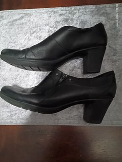 Clark's Leather Women's Shoes 9 1/2