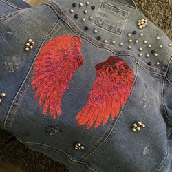 Jeans Jacket Size Small $10 