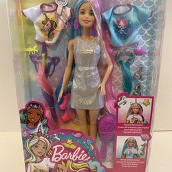 New Fantasy Hair Barbie Doll with accessories