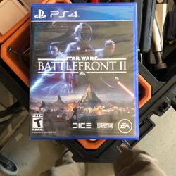 Battlefront 2 Video Game - PS4