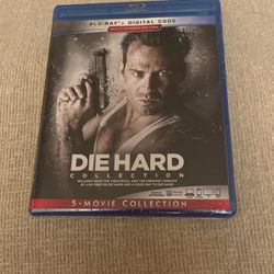 Die Hard Blu-Ray Collection -Brand New With Digital Codes