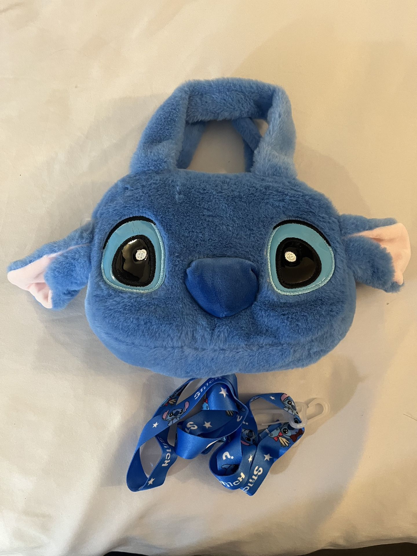 STITCH CROSS BODY BAG PLUSH PURSE
