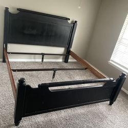 King Bed (real wood)