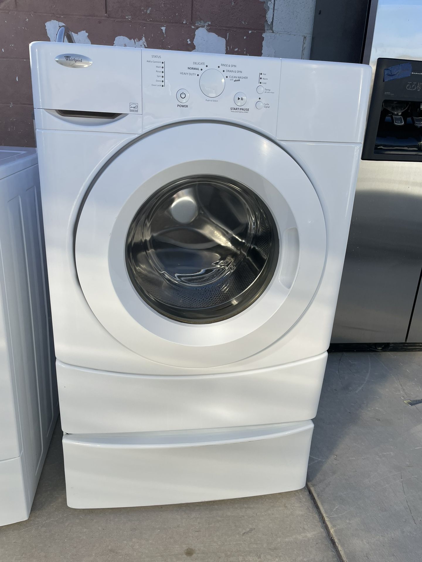 Whirlpool Washer Front Loader Extra Large Capacity 