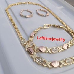 I Deliver I SHIP 14k Gold Filled Chain Set