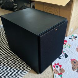 Klipsch R-120SWi – 12” Wireless Subwoofer | 400 W of Deep Bass & Home Theater Enhancement