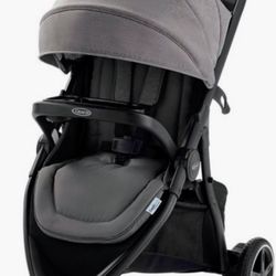 Graco Outpace LX All-Terrain 3-Wheel Baby Stroller, Cohen €” Compatible for Travel System, Easy One-Hand Fold, in-Seat Suspension for Comfortable Ride