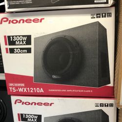 Pioneer 12 Inch Powered Subwoofer On Sale Today For 199.99
