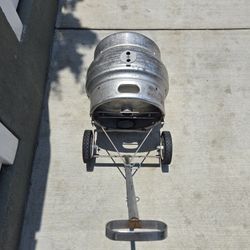 Coors Light Barrel Grill. 