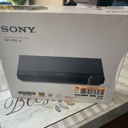 Sony UBP-X700 4K Ultra HD Home Theater Streaming Blu-Ray Player