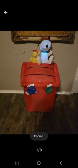 Snoopy Christmas inflatable