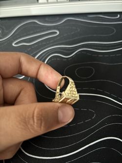 Gold Nugget Style Ring