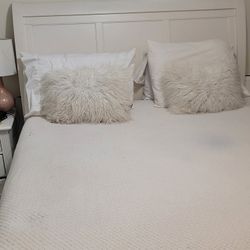 White Queen Bedframe For Sale