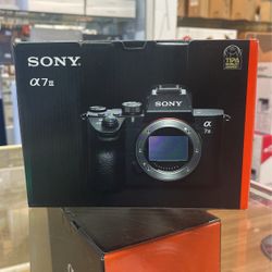 Sony A7III Body Only 