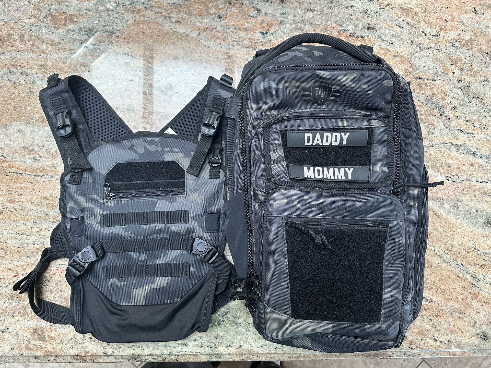 TACTICAL BABY GEAR AND BACKPACK DIAPER BAG! MSRP $325