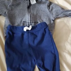 3 Mos Set Jacket And Pant Set