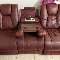 Sofa Set 2piece With Center Counsel