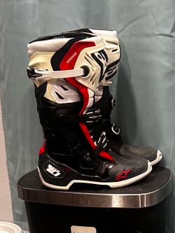 Alpinestars tech 10 vented motocross boots
