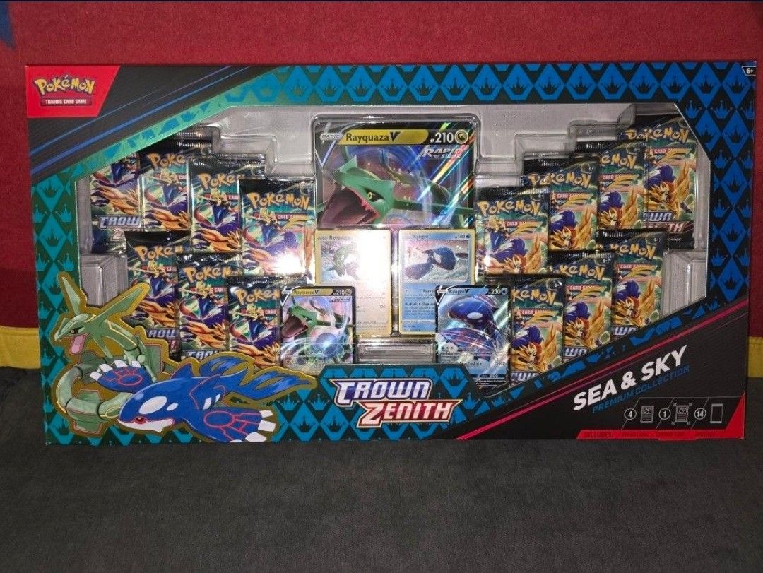 Pokemon Crown Zenith Sea & Sky Premium Collection